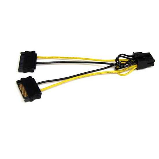 StarTech.com SATPCIEX8ADP internal power cable 5.91" (0.15 m) 1