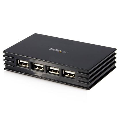 StarTech.com ST4202USB interface hub USB 2.0 Type-B 480 Mbit/s Black 1