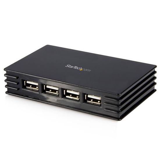 StarTech.com ST4202USB interface hub USB 2.0 Type-B 480 Mbit/s Black 1