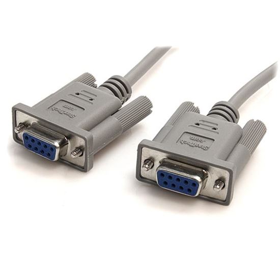 StarTech.com SCNM9FF serial cable Gray 118.1" (3 m) RS-232 1
