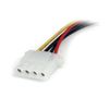 StarTech.com LP4SATAFM6IN internal power cable 6" (0.152 m) 3