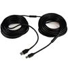 StarTech.com USB2HAB65AC USB cable USB 2.0 787.4" (20 m) USB A USB B Black 6