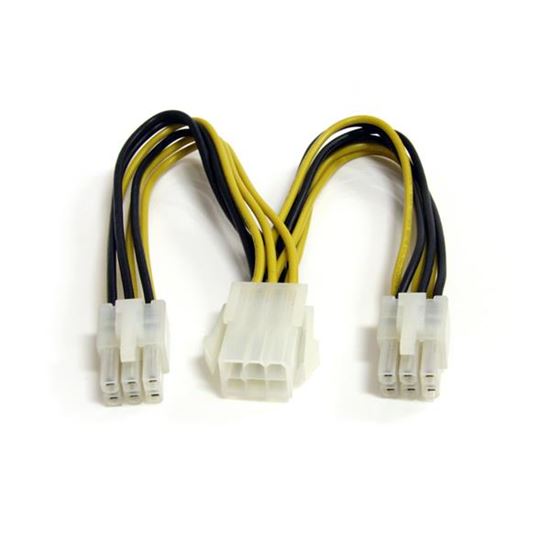 StarTech.com PCIEXSPLIT6 internal power cable 6" (0.152 m) 1