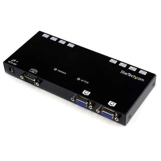 StarTech.com ST1218T AV extender AV receiver Black 1