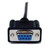 StarTech.com SCNM9FM2MBK serial cable Black 78.7" (2 m) DB-9 3