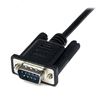 StarTech.com SCNM9FM2MBK serial cable Black 78.7" (2 m) DB-9 4