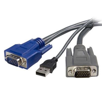 StarTech.com SVUSBVGA6 KVM cable Black 70.9" (1.8 m) 1