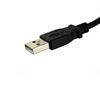 StarTech.com USBPNLAFAM1 USB cable USB 2.0 11.8" (0.3 m) USB A Black 4