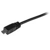 StarTech.com 6 ft USB A to MicroUSB B Cable USB cable 70.9" (1.8 m) Micro-USB B Black 3
