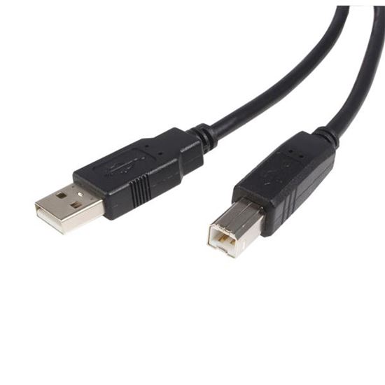 StarTech.com USB 2.0 Cable USB cable 35.4" (0.9 m) USB A USB B Black 1