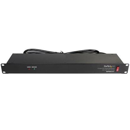 StarTech.com RKPW081915 power distribution unit (PDU) 8 AC outlet(s) 1U Black 1