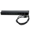 StarTech.com RKPW081915 power distribution unit (PDU) 8 AC outlet(s) 1U Black 2