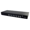 StarTech.com SV831DUSBAU KVM switch Rack mounting Black 1