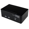 StarTech.com SV231DDVDUA KVM switch Black 1