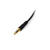 StarTech.com MU1MMS audio cable 11.8" (0.3 m) 3.5mm Black 2