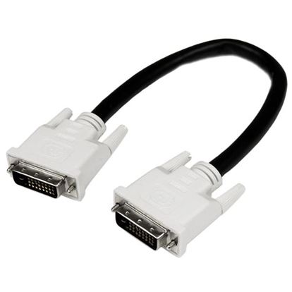 StarTech.com DVIDDMM1 DVI cable 11.8" (0.3 m) DVI-D Black 1