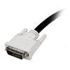 StarTech.com DVIDDMM1 DVI cable 11.8" (0.3 m) DVI-D Black 2