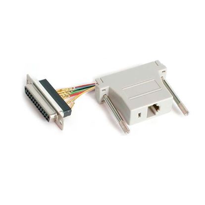 StarTech.com Adapter DB25F to RJ45F interface cards/adapter 1