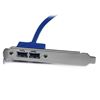StarTech.com USB3SPLATE interface cards/adapter Internal USB 3.2 Gen 1 (3.1 Gen 1) 2