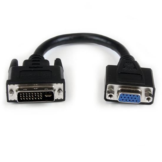 StarTech.com DVIVGAMF8IN video cable adapter 7.99" (0.203 m) DVI-I VGA Black 1