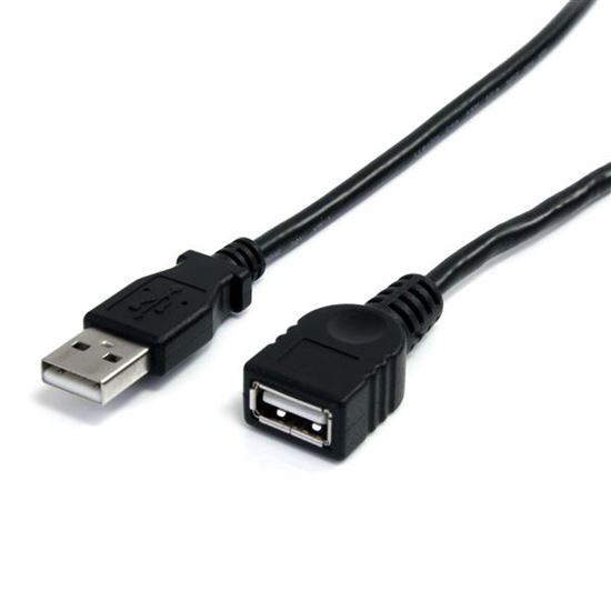 StarTech.com USBEXTAA3BK USB cable 35.8" (0.91 m) USB A Black 1