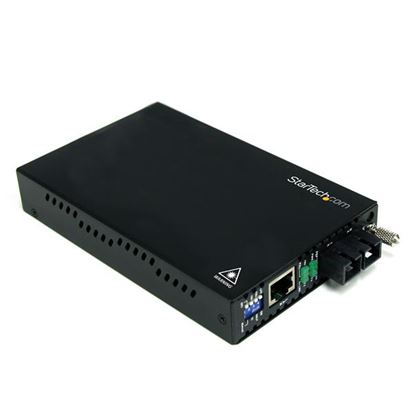 StarTech.com ET90110SM302 network media converter 200 Mbit/s 1310 nm Single-mode Black 1