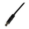StarTech.com USB2TYPEN1M power cable Black 39.4" (1 m) USB A Barrel type N 3