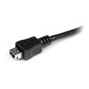StarTech.com UUSBMUSBMF6 USB cable 5.91" (0.15 m) Mini-USB B Micro-USB A Black 3