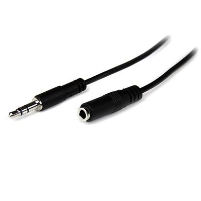 StarTech.com 1m 3.5mm audio cable 39.4" (1 m) Black 1