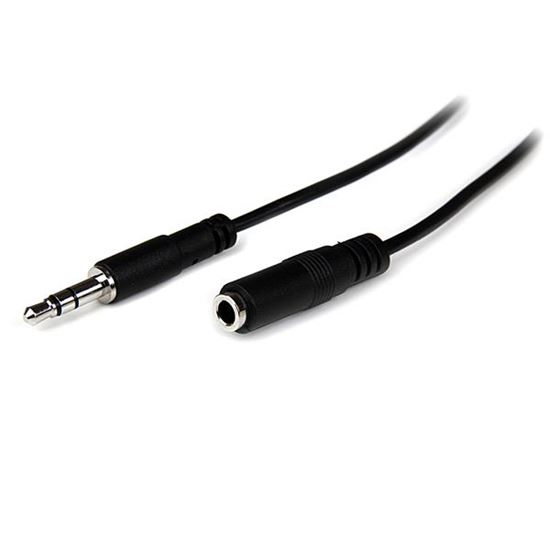 StarTech.com 1m 3.5mm audio cable 39.4" (1 m) Black 1