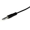 StarTech.com 1m 3.5mm audio cable 39.4" (1 m) Black 2