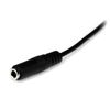 StarTech.com 1m 3.5mm audio cable 39.4" (1 m) Black 3