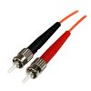 StarTech.com 50FIBPLCST1 InfiniBand/fibre optic cable 39.4" (1 m) LC ST Orange 4