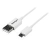 StarTech.com 0.5m USB 2.0 A/Micro-B m/m USB cable 19.7" (0.5 m) USB A Micro-USB B White 1
