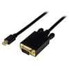 StarTech.com MDP2VGAMM10B video cable adapter 118.1" (3 m) mini DisplayPort VGA (D-Sub) Black 1