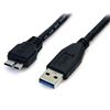 StarTech.com USB3AUB50CMB USB cable USB 3.2 Gen 1 (3.1 Gen 1) 19.7" (0.5 m) USB A Micro-USB B Black 1