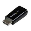 StarTech.com HD2VGAMICRO cable gender changer Black 1