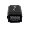 StarTech.com HD2VGAMICRO cable gender changer Black 3