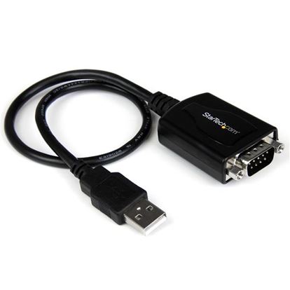 StarTech.com ICUSB2321X cable gender changer DB-9 USB 2.0 A Black 1