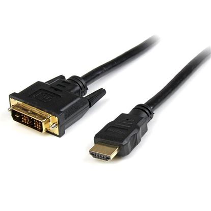 StarTech.com 3ft, HDMI - DVI-D 35.8" (0.91 m) Black 1