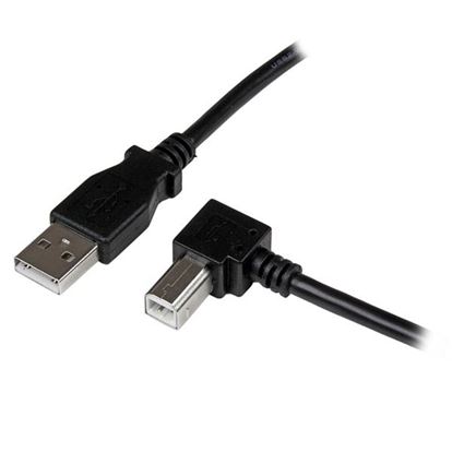 StarTech.com USBAB1MR USB cable USB 2.0 39.4" (1 m) USB A USB B Black 1