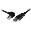 StarTech.com USBAB3ML USB cable USB 2.0 118.1" (3 m) USB A USB B Black 1
