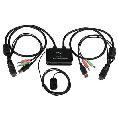 StarTech.com SV211HDUA KVM switch Black 1