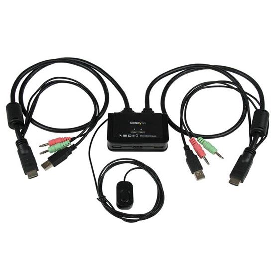 StarTech.com SV211HDUA KVM switch Black 1