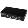 StarTech.com SV431DVIUAHR KVM switch Black 1