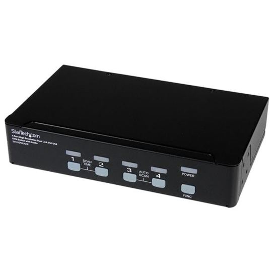 StarTech.com SV431DVIUAHR KVM switch Black 1