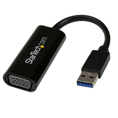 StarTech.com USB32VGAES USB graphics adapter 1920 x 1200 pixels Black 1