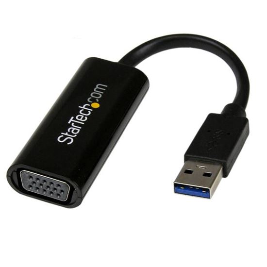 StarTech.com USB32VGAES USB graphics adapter 1920 x 1200 pixels Black 1