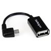 StarTech.com UUSBOTGRA USB cable USB 2.0 5" (0.127 m) Micro-USB B USB A Black 1