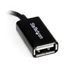 StarTech.com UUSBOTGRA USB cable USB 2.0 5" (0.127 m) Micro-USB B USB A Black 3